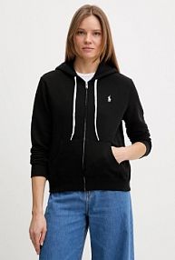 Bluza rozpinana Polo Ralph Lauren  czarna damska 211971693