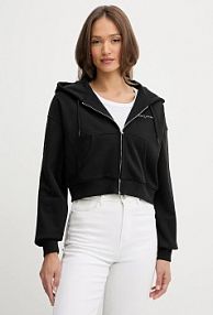 Bluza rozpinana Tommy Jeans  czarna damska DW0DW21163