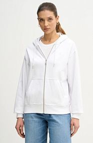 Bluza rozpinana Calvin Klein Jeans  biała damska LV047B237G