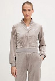 Bluza rozpinana Guess  beżowa damska V3BQ22.K0232