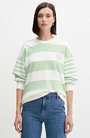 Bluza przez głowę United Colors of Benetton  zielona 3Y04D10AM