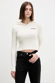 Longsleeve Guess Jeans  beżowy damski W5YP39.KA0H1