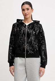 Bluza rozpinana Guess  czarna damska V5BQ02.K1922