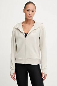 Bluza rozpinana adidas performance  beżowa damska JX7318