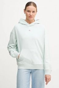 Bluza przez głowę Calvin Klein Jeans  turkusowa LV047D232G