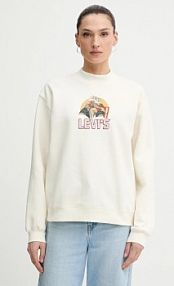 Bluza przez głowę Levi's  beżowa 003R9