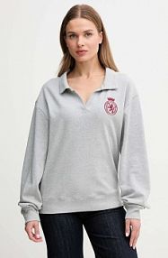 Bluza przez głowę Tommy Hilfiger  szara UW0UW06078