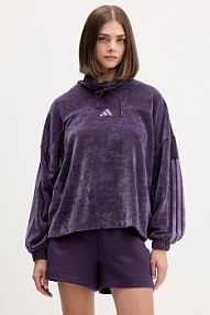 Bluza przez głowę Adidas  fioletowa JM1809