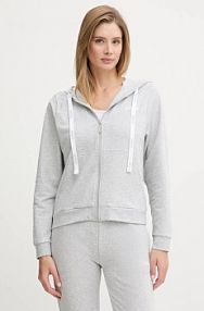 Bluza rozpinana HUGO  szara damska 50556350