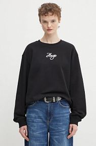 Bluza przez głowę HUGO  czarna 50550149