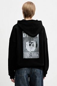 Bluza przez głowę HUGO  czarna 50554966