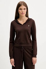 Sweter Juicy Couture  brązowy damski JCGAS225016