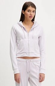 Bluza rozpinana Juicy Couture  fioletowa damska JCWAS225306