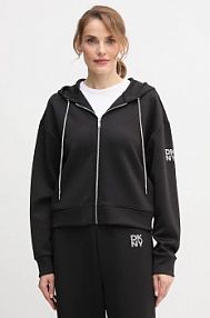 Bluza rozpinana DKNY  czarna damska P5ME7CNY