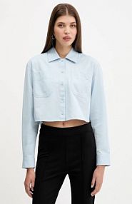 Koszula z długim rękawem HUGO Blue  niebieska 50542967