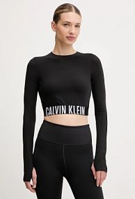 Longsleeve Calvin Klein Performance  czarny damski LVGWF5K202