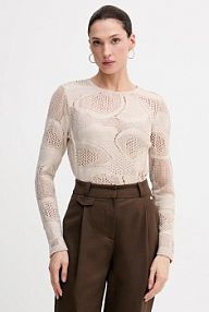 Sweter Sisley  beżowy damski 3IIDL107T