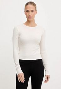 Longsleeve New Balance  beżowy damski WT53133PEF