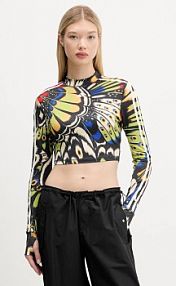 Longsleeve Adidas  czarny damski JL8650