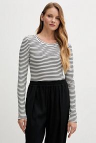 Longsleeve Tommy Hilfiger  granatowy damski UW0UW06090