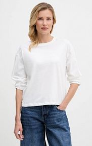 Longsleeve Tommy Hilfiger  biały damski UW0UW06240