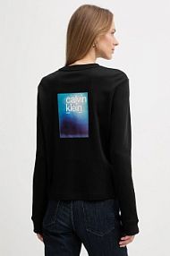 Longsleeve Calvin Klein Jeans  czarny damski LV047D223G