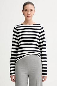 Longsleeve Marc O'Polo  biały damski 508301452145