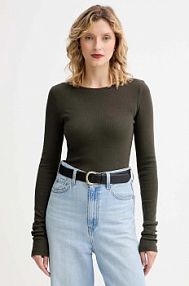 Longsleeve Muuv.  zielony damski LONGSLEEV.SLI