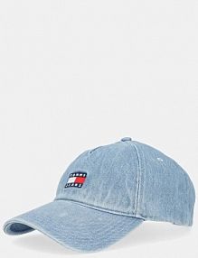 Czapka z daszkiem Tommy Jeans  niebieska damska AW0AW17582