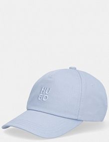 Czapka z daszkiem HUGO  niebieska damska 50546581