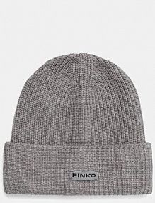 Czapka zimowa pinko  szara damska 105993.A2Z4