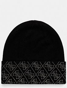 Czapka zimowa Guess  czarna damska W5BZ20.Z2NQ2