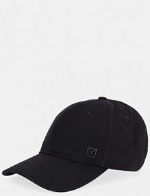 Czapka z daszkiem Calvin Klein  czarna damska LV04F5059G