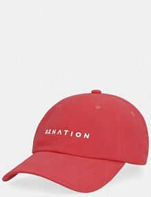 Czapka z daszkiem P.E Nation  czerwona damska 254A089