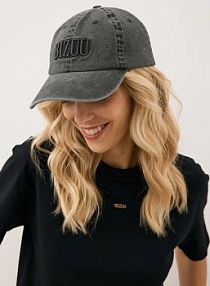 Czapka z daszkiem BIZUU ZANE.szara szara