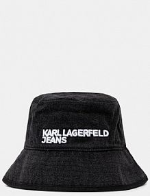 Kapelusz Karl Lagerfeld Jeans  czarny damski A3M33107