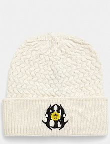 Czapka zimowa Barrow  beżowa damska F5BWUAHT039