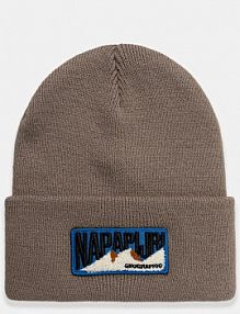 Czapka zimowa Napapijri  zielona damska NP0A88T6N1T1