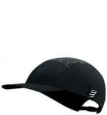 Czapka z daszkiem Compressport  czarna damska XHWU1103