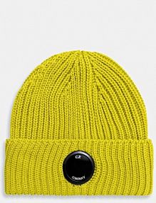 Czapka zimowa C.P. Company  zielona damska 19CMAC739A005