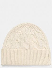 Czapka zimowa Gant  beżowa damska 4910058