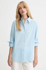 Koszula z długim rękawem Calvin Klein  niebieska LV044B160G