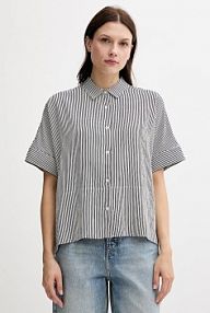 Koszula z krótkim rękawem Tommy Hilfiger  granatowa WW0WW45883