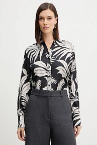 Koszula Guess  czarna damska W5YH03.WF1T2