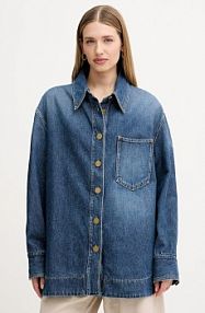 Koszula jeansowa pinko  niebieska 105669.A2TX