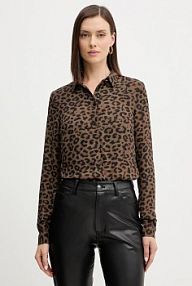 Koszula Guess  brązowa damska W5BH73.WGLA2