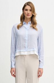 Koszula Sisley  niebieska damska 5LVZLQ09J