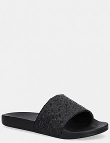 Klapki Calvin Klein Jeans  czarne damskie HW0HW02541