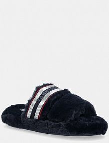 Kapcie Tommy Hilfiger  granatowe damskie FW0FW08854