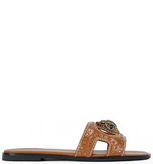 Klapki Kurt Geiger London  beżowe damskie 4734433309.TA